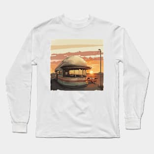 Vintage Sunset Long Sleeve T-Shirt